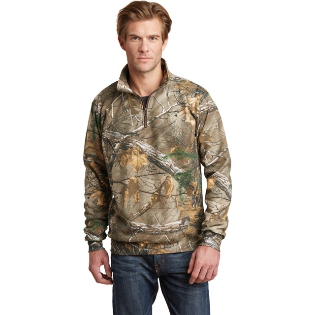Sudadera Russell Outdoors™ Realtree® con cremallera de 1/4. RO78Q Russell al aire libre RO78Q