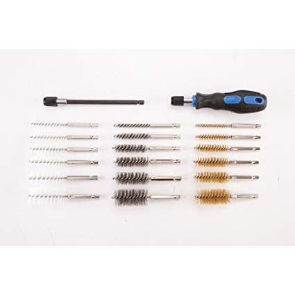 20PC Round Engine Brush Cleaning Kit