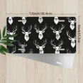 thumbnail image 2 of License Plate, Deer Heads Pattern Decorative Front,Personalized Stainless Steel License Plate Cover For Men Women,12.2" X 6.2", 2 of 6