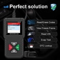 thumbnail image 3 of JDIAG OBD2 Scanner ,Code Reader Automotive Engine Light Check Scan Tool Checks O2 Sensor and EVAP Systems with Full OBD2 Functions, 3 of 9