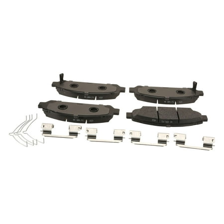 ADVICS Ultra-Premium OE Ceramic Brake Pad Set w/ Shims