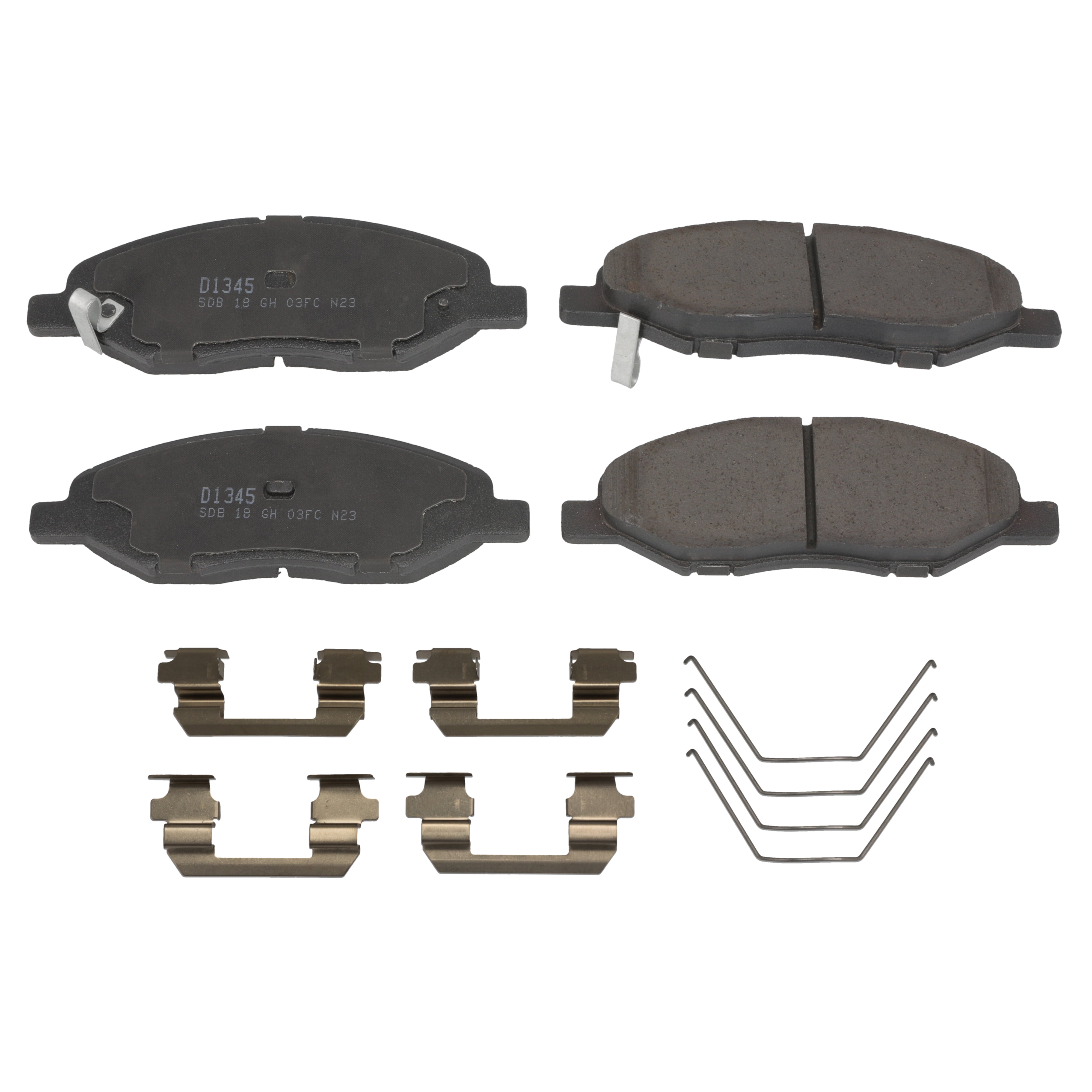 Winstop Brake Pad Set, Front WS.1345.0.C, Nissan Versa 2011-2009