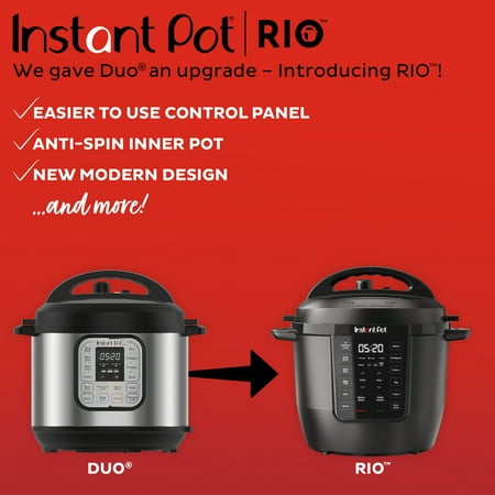 Instant Pot - RIO™ 6QT Multi-Cooker - Black