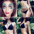 thumbnail image 4 of Face Gems Fashion Shiny Rhinestone Face Jewels Face Sticker for Mardi Gras Party, 4 of 8