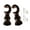Coffee color, variant on NEXAVKPR Classical Wood Curtain Bracket Pair Round Base Support Pair for 28mm Window Rod