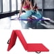 thumbnail image 3 of Estera de Ejercicio Plegable de Tres Pliegues Almohadilla de Protección Del Piso Gimnasio Estera de Plegable para Entrenamiento de Es Cuero PU rojo, 3 of 8