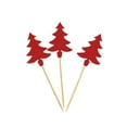thumbnail image 3 of Darling Souvenir, Christmas Tree Cupcake Toppers, Dessert Decorations - Pack Of 20, 3 of 6