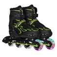 thumbnail image 1 of Patines en Linea rueda 70 mm Altera Ajustables Profesionales Mediano Verde, 1 of 6