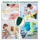 thumbnail image 4 of 1 Dish Wand 7 Refill Replacement Sponge Heads, Wand Clean Scrub Sponges for Kitchen, Sink, Bathroom, 4 of 5