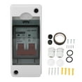 thumbnail image 2 of DC Isolator Switch, 1000V Pa66 Housing 50A Waterproof 2P Miniature Circuit Breaker Transparent Window  for RV, 2 of 8