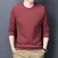 thumbnail image 2 of Sudaderas de cuello redondo Tendencias de moda 2024 Jerseys de hombre Unicolor Lisos Xxl Y2k Ropa Talla normal S Camiseta a granel Camiseta para hombre, 2 of 4