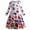 White, variant on KYAIGUO Kids Girls Dress Soft Dress Princess Party Dress 3-10 Years Old Spring Print Dress for Toddler Loose Mid-Length Dress