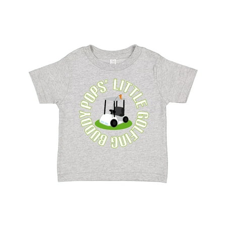 

Inktastic Pops Little Golfing Buddy Gift Toddler Boy Girl T-Shirt