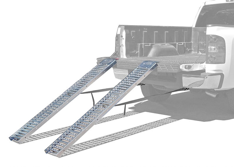 MaxxHaul 70120 72" x 9" Steel Loading Ramp 1000 lbs. Capacity, Pair