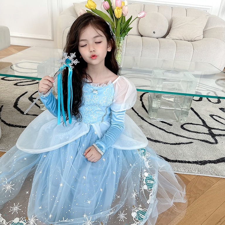 dress up blue Amazon.com: KINMIU Women's Halloween Costume Blue Princess Maxi Dress With Blue Bowtie Belt : Clothing, Shoes & Jewelry