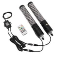 thumbnail image 4 of Jectse Luces de L&aacute;tigo, Antena Iluminada de Persecuci&oacute;n en Espiral, Luces de L&aacute;tigo LED RGB con Control Remoto, Luz de L&aacute;tigo Musical para UTV ATV Todoterre, 4 of 9