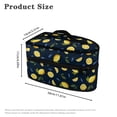 thumbnail image 6 of HELLHERO Lemon Pattern Steam Iron Carrying Case 11.8x6.69x5.5 Inches Polyester, Bag Only, 6 of 6
