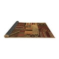 thumbnail image 2 of Ahgly Company Indoor Square Patchwork Brown Transitional Area Rugs, 6' Square, 2 of 4