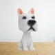 thumbnail image 5 of EeaseMX Adornos de resina para coche, accesorios de interior, perro Schnauzer adorable, postura sentada, mueve la cabeza, decoraciones para perros, 5 of 7