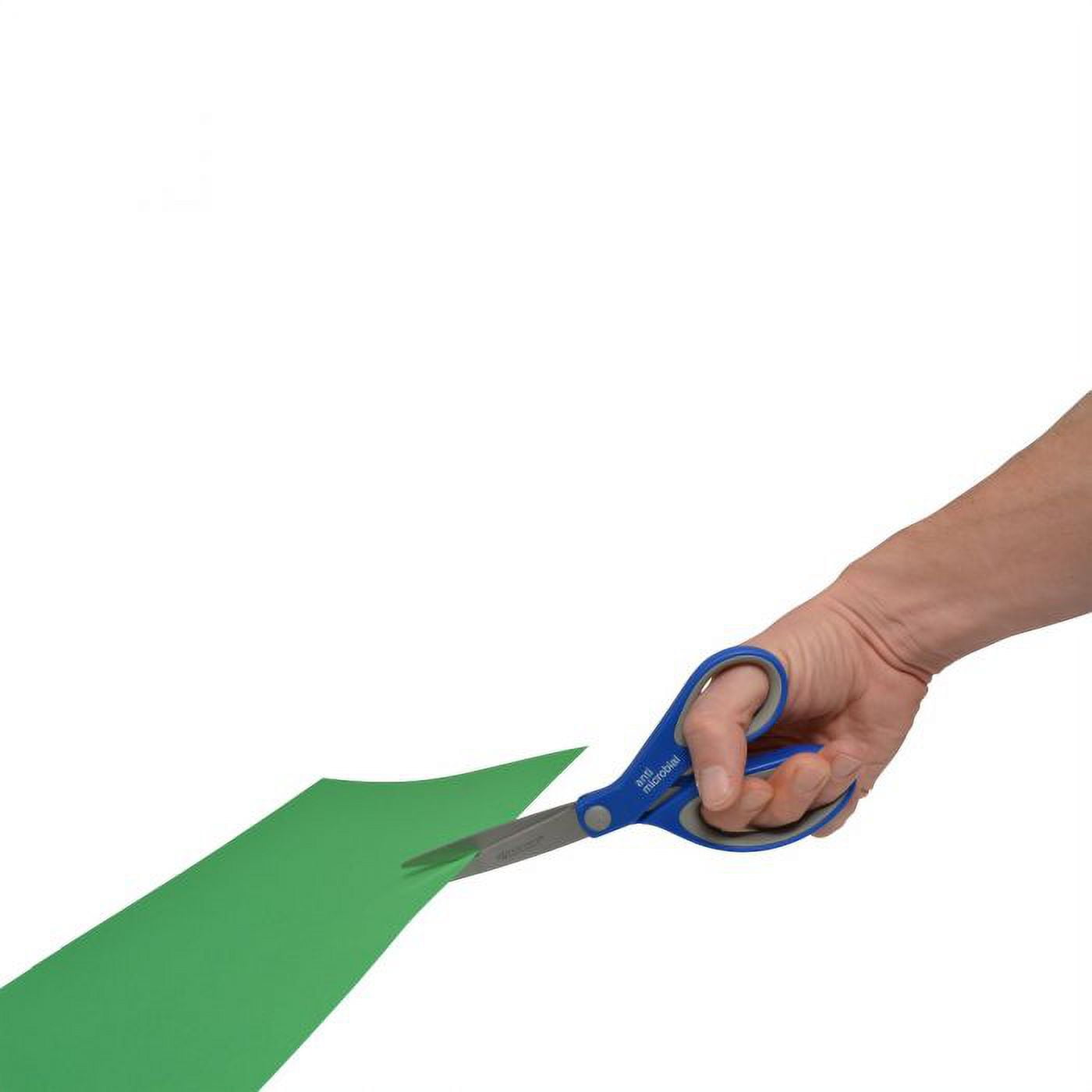 Westcott 8" Anti-Microbial 2 Pack Scissor Soft Handle