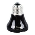 thumbnail image 1 of Lámpara de calor para reptiles, emisor de calor de cerámica, sin bombillas de calor emisoras de luz, para pollo, gatos, loros, 50w, 1 of 5