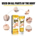 thumbnail image 4 of Fiudx Crema Depilatoria, Fórmula Suave con Extracto Botánico, Inhibidor Del Crecimiento Del Vello de Acción Rápida, Ingredientes Naturales Nutritivos, Fácil Aplicación, Piernas, Axilas, Bikini, Piel, 4 of 6