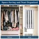 thumbnail image 2 of 40" Garment Bags with 4\' Gusseted for Hanging Clothes,Clear Dust-Proof Breathable Clothes Storage Bag with Zipper for Closet Storage Clothes,Coats,Sw, 2 of 4