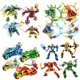 thumbnail image 2 of Bloques de construcción de dragón ninja, minifiguras compatibles, kit de ladrillos, modelo de película clásica, juguetes para niños, 2 of 5