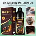 thumbnail image 2 of Dark Brown Hair Dye, Hair Dye Shampoo for Women & Men, Color Shampoo Hair Dye, Shampoo Para Pintar El Cabello 16.9 Fl Oz, Safe and Natural Champu Para Canas (Dark Brown), 2 of 7