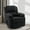Black, variant on Korser Swivel Rocker Small Recliner Chair for Small Spaces for Living Room,Nursery,Blue