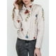 thumbnail image 1 of -Chaqueta de piel sintética con estampado Floral para mujer, abrigo Retro con remaches y cremallera, Tops de exterior, primavera y otoño, 1 of 5