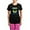 With Pink Pant, variant on CafePress - Support Ukraine I Stand With Ukraine P Pajamas - Women's Short Sleeve Print T-Shirt and Pants Dark Cotton Pajama Set