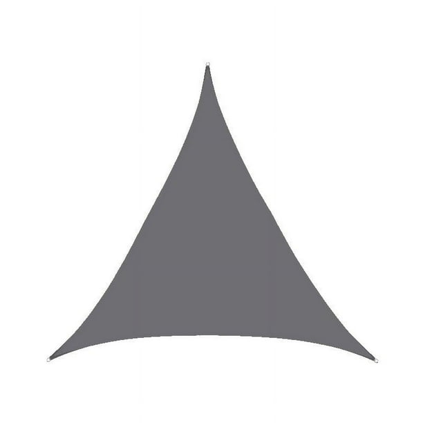 Fiudx Toldo Triangular para Exteriores con Protección Uv, Protección Contra La Lluvia, Protección Solar Versátil, Ideal para Patios y Jardines, Solución para El Confort En Verano.
