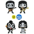 thumbnail image 3 of Funko POP! KISS: Band Set - Glow in the Dark Collectible Set - Online Exclusive - The Spaceman, The Starchild, The Demon, The Catman, 3 of 9