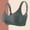 Dark Gray, variant on Womens Seamless Support Bras Comfortable Ribbed Wireless Push up Lingeriev Full Cup Everyday Sports Bralette