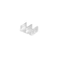 thumbnail image 3 of CRL M6058B 1-9/16" Wide Tub Enclosure Sliding Door Bottom Guide - Bulk 20 Pack, 3 of 3
