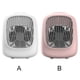 thumbnail image 3 of Mini ventilador humidificador Ventilador de enfriamiento de escritorio portátil Oficina en casa Humidificador alimentado por USB Bajo nivel de ruido, Rosa kenally HA5709-02B, 3 of 6