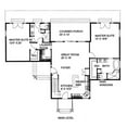 thumbnail image 2 of 001-3323: Northwest Traditional 2 Bed, 2 Bath Luxury Home Plan, 2302 Sq Ft: Full Blueprints with License to Build by Home Plan Marketplace - Lesuto, 2 of 6