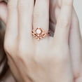 thumbnail image 6 of YYKihy 2PC Delicate Design Fashion Ring Light Luxury High Grade Ring Exquisite Zircon Ring Monastic Discipline, 6 of 7