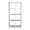 White, variant on IVV 8-Cube Storage Organizer, Farmhouse Wooden Open Shelf Bookcase, for Living Room Bedroom Home Office, Walnut