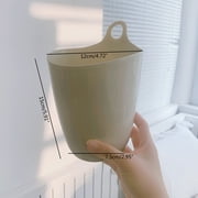 Wall Marker Pen Holder Coloring Pen Makeup Brush Storage Box Wall Mounted Rubbish Bin for Home Kitchen