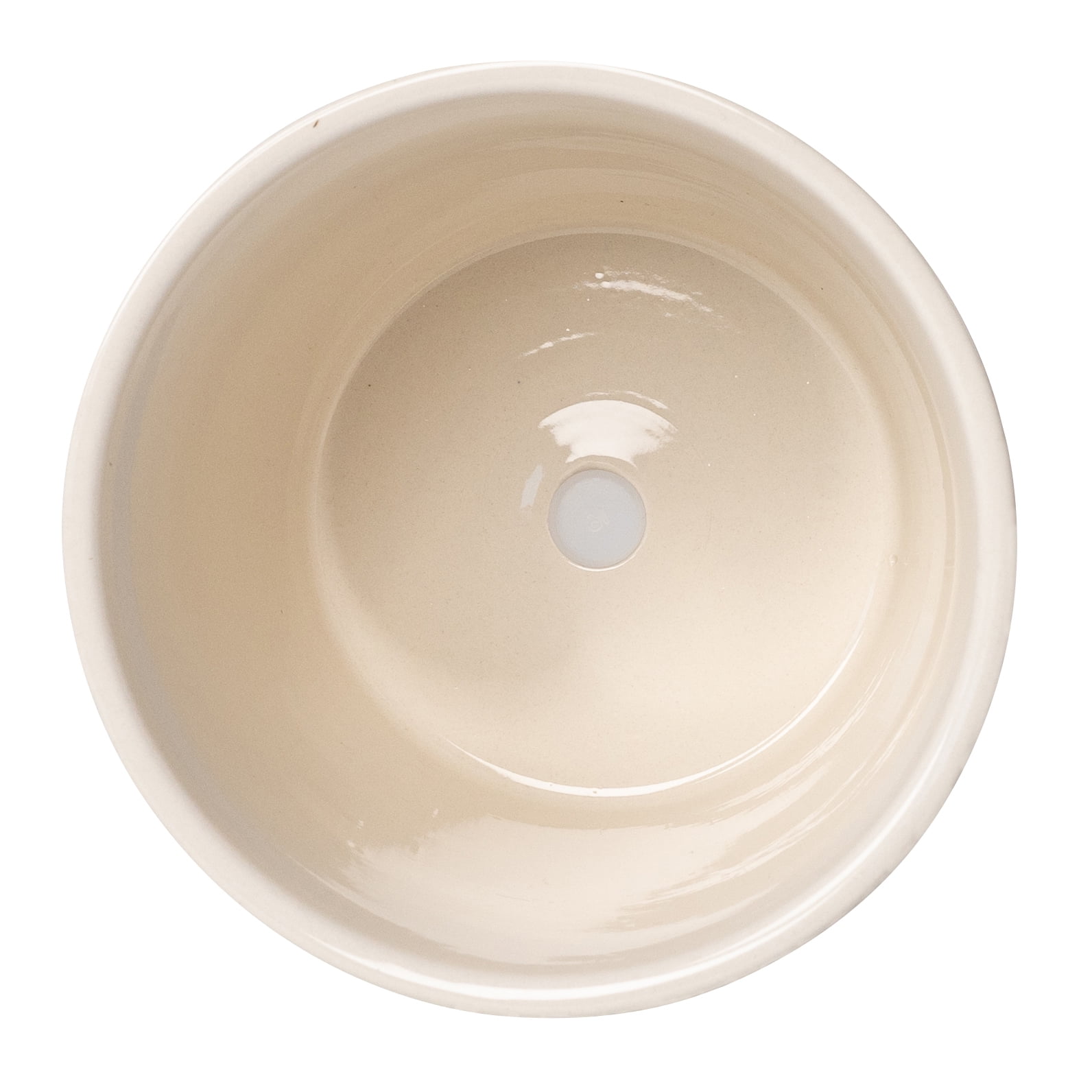 (2 pack) Mainstays 6" x 6" x 5.5" Round Blue Ceramic Medallion Plant Planter