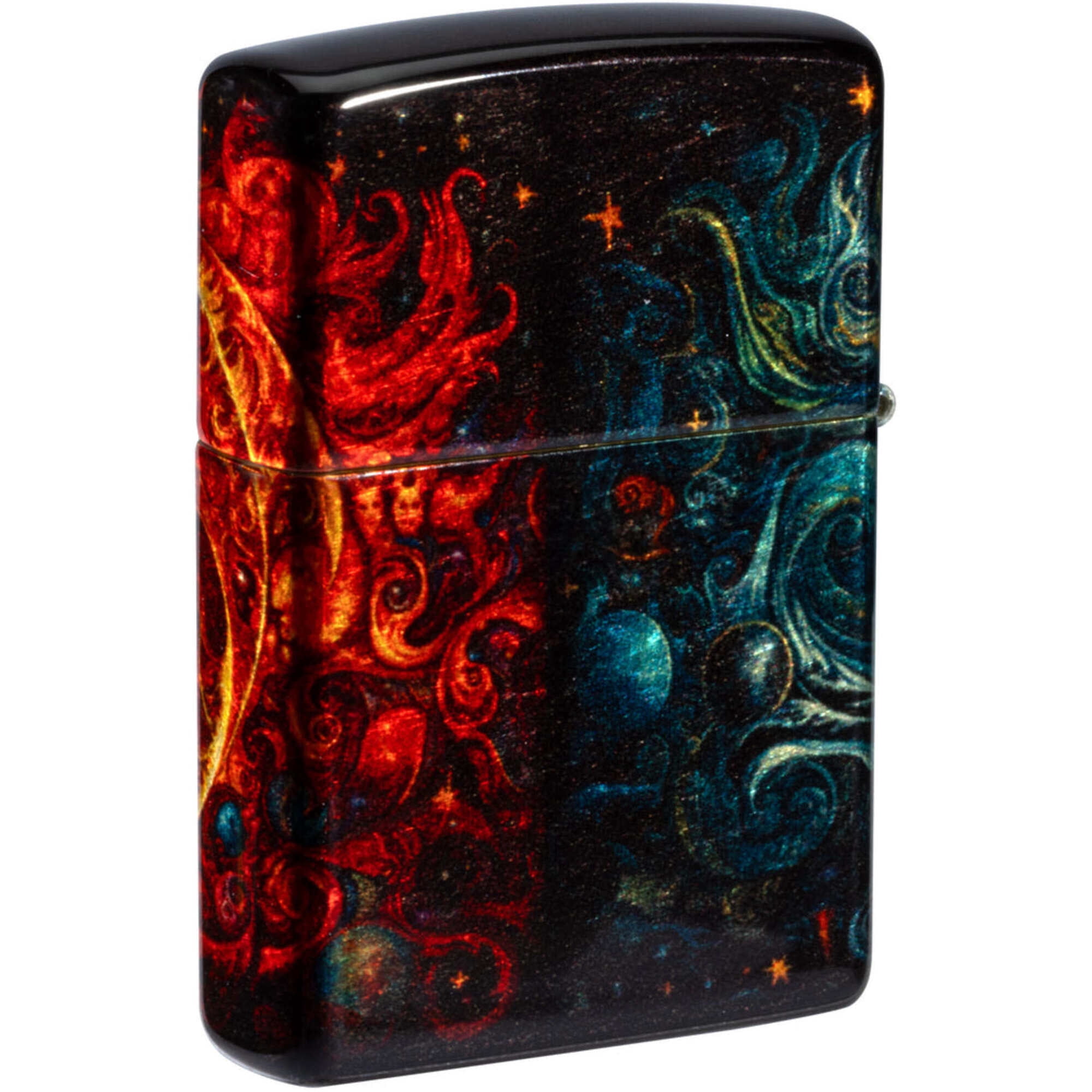 Zippo 46563 Sun and Moon Design Metal Windproof Pocket Lighter