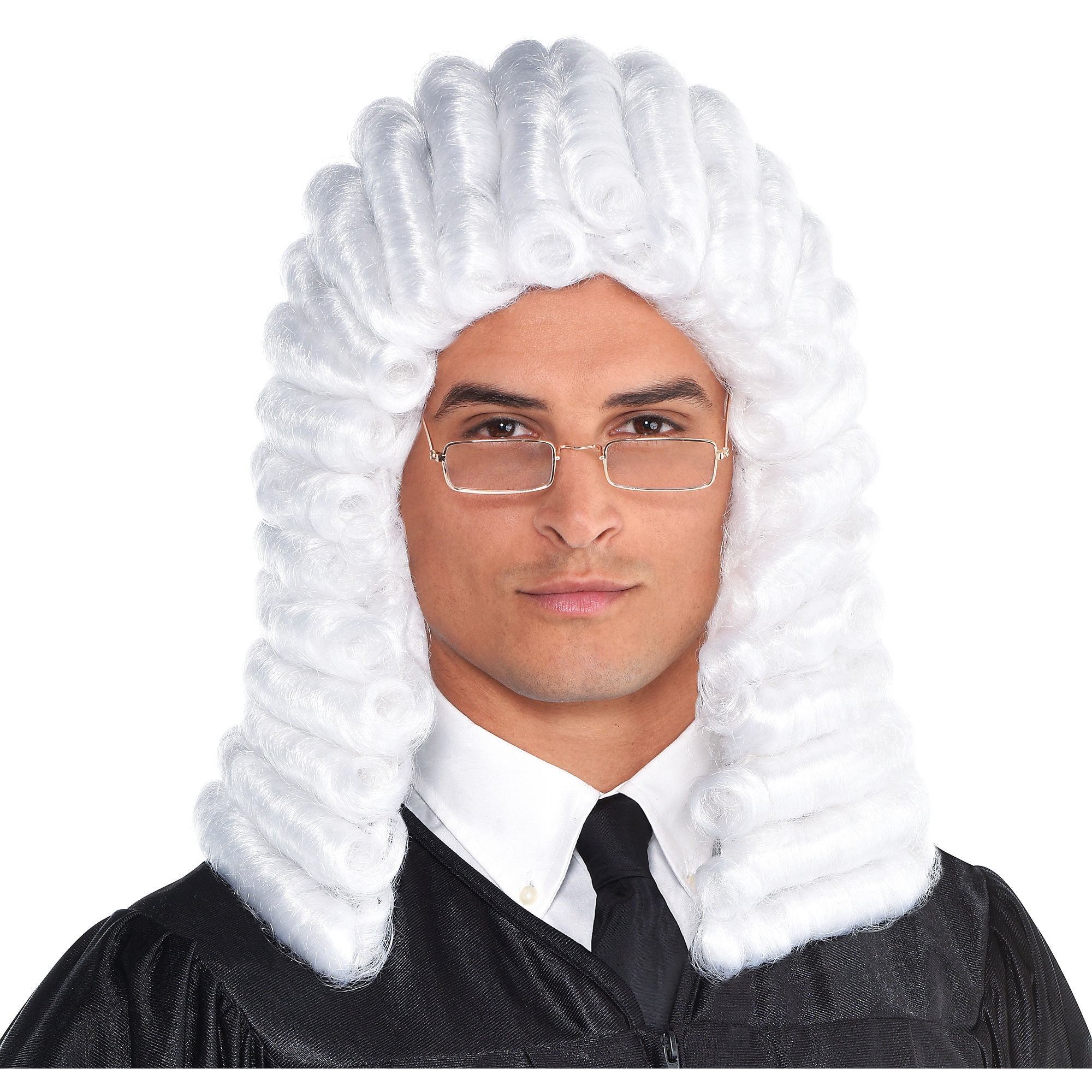 Белый парик судьи