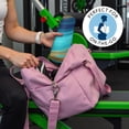 thumbnail image 5 of Blue Gold Marble Pattern Hot Yoga Mat Towel Non Slip for Hot Yoga - Quick-Drying Yoga Mat Cover with 4 Corner Pockets with Travel Bag - Hot Yoga Towel Non Slip 74"x26", 5 of 6