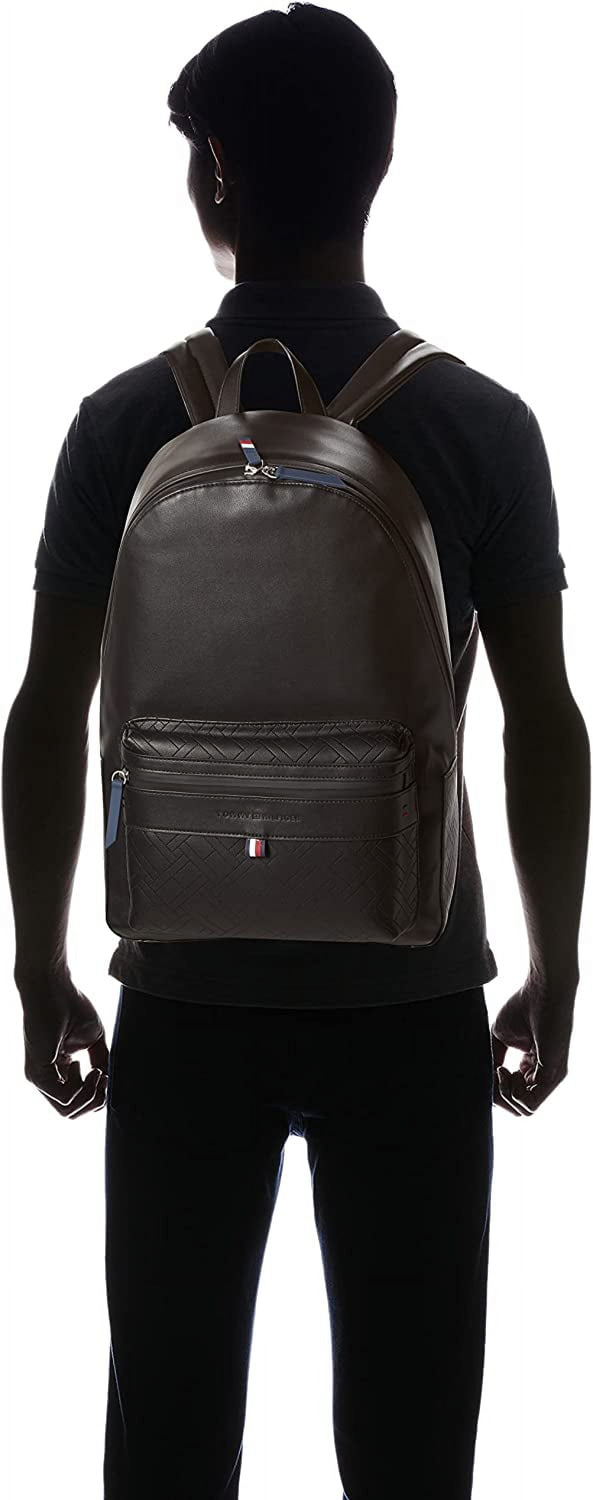Backpacks Tommy Hilfiger - Icon Tommy Monogram backpack in black -  AW0A09956DW5