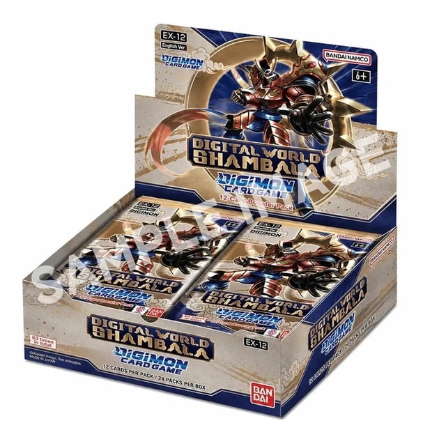 Digimon TCG Digital World Shambala Booster Box (EX12) - 24 Packs