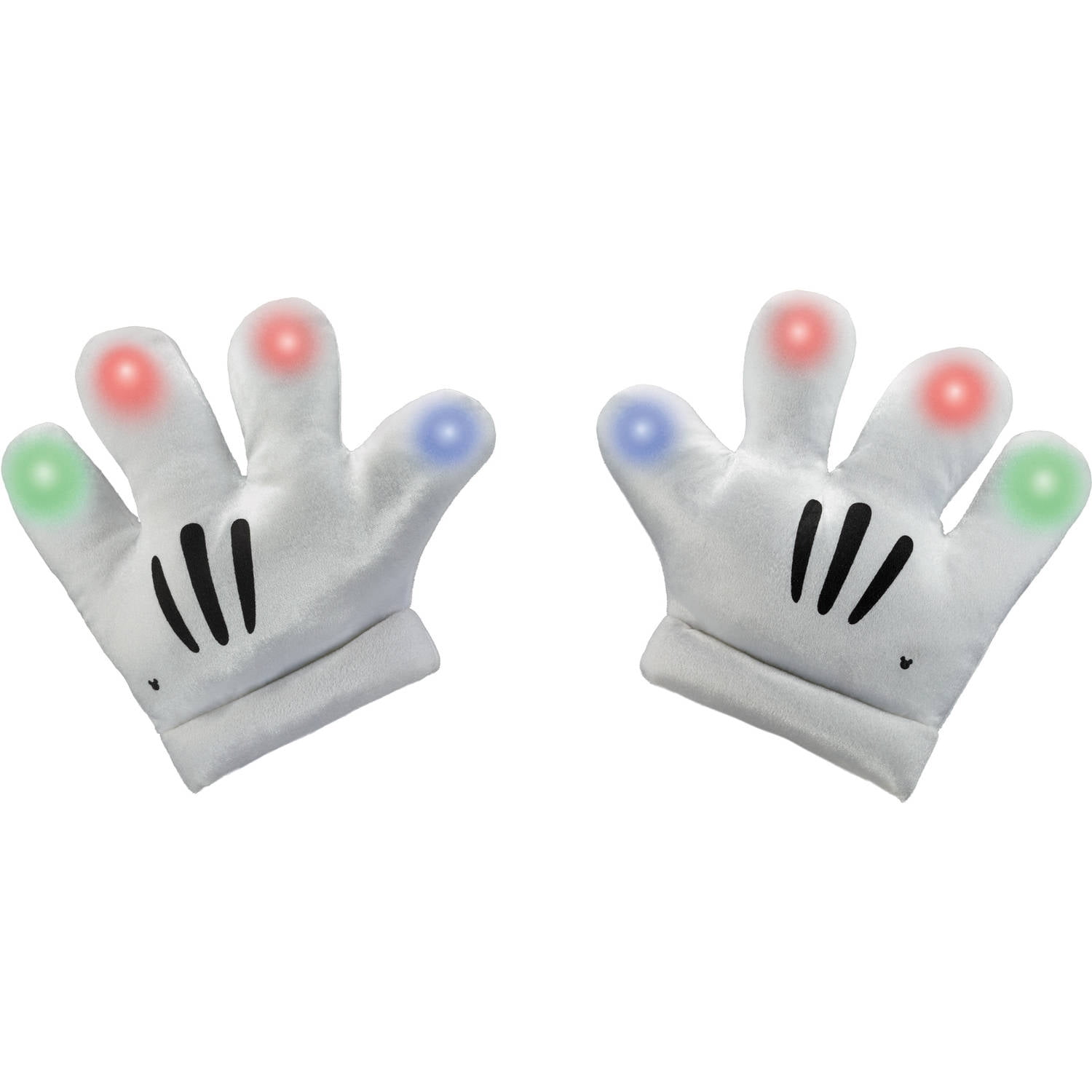 Disney Mickey Mouse Lightup Gloves Child Halloween Accessory Walmart