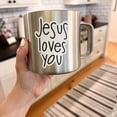 thumbnail image 4 of Sticker | Jesus Loves You | Script, 4 of 11