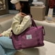 thumbnail image 1 of Bolsas de gimnasio expandibles, bolsas de lona para deportes y viajes de fin de semana, bolsas de gran capacidad para hombres y mujeres, bolsas de lona de viaje, bolsas de deporte tipo tote, 1 of 7